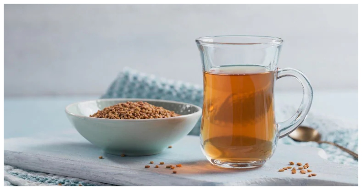 মেথি দানা ও মেথি ভেজানো পানি। ছবি: এনডিটিভি